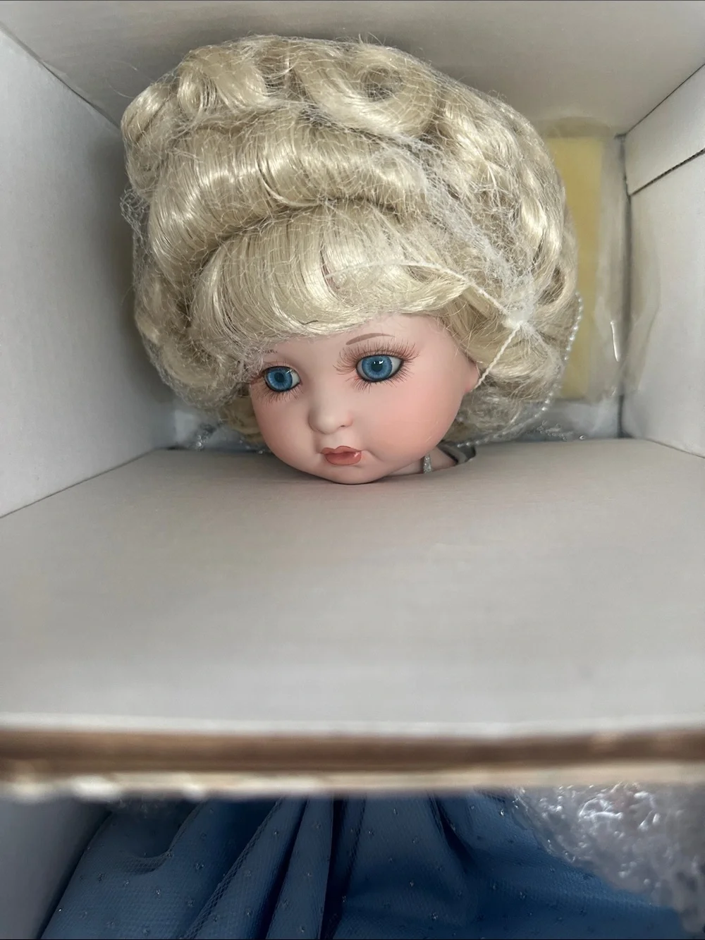 Marie Osmond Angel Baby Porcelain Doll